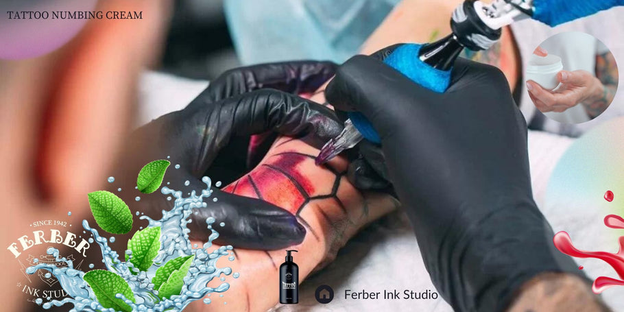 Quais são as vantagens de usar creme anestésico durante a sessão de tatuagem?
